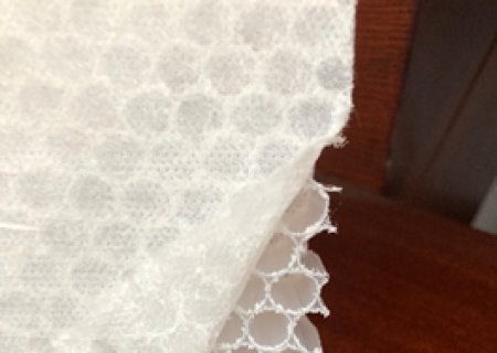 Is there any glue inside Achieving PP honeycomb panel?