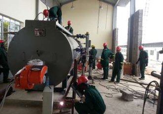 Diesel Fired Boiler Project in