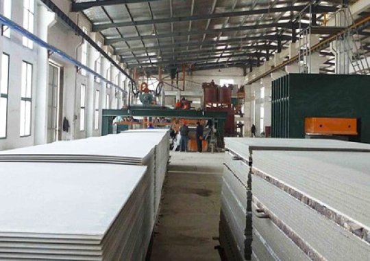 Calcium silicate board factory