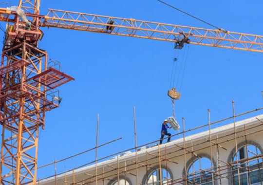 Planta de materiales de construcción de yeso