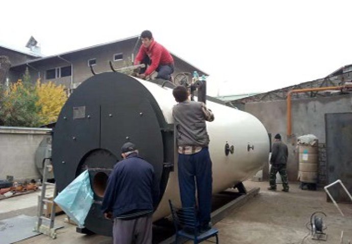 6Th Gas Fired Steam Boiler the Tashkent, Uzbekistan1