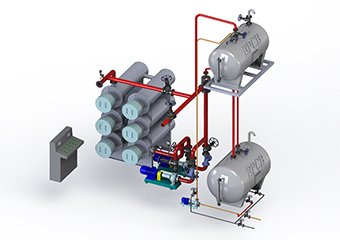 Caldera de aceite térmico