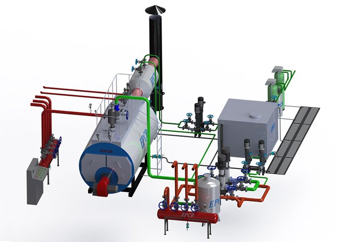 Precios de calderas industriales de agua caliente a gas EPCB